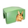 Zippi schronisko dla królików zielone