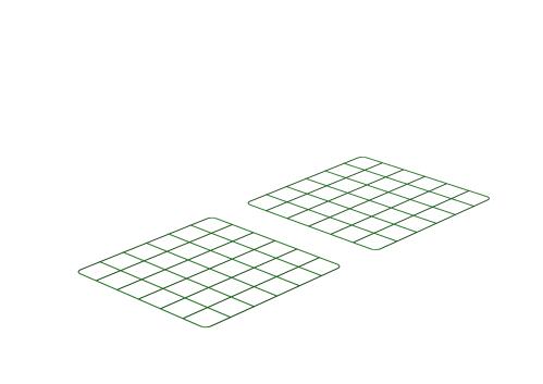 Zippi panele podłoGowe na wybieg dla królików - opakowanie 2 szt.