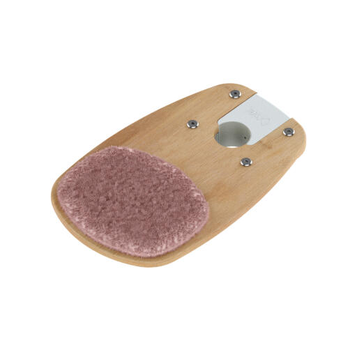 Freestyle wewnętrzna podsufitowa podkładka pod kocią choinkę z futerkiem z różowej skóry bambusowej