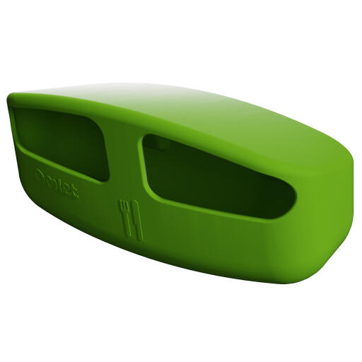 Zielony Eglu pro i Eglu Cube karmnik dla kurczaków zaprojektowany przez Omlet