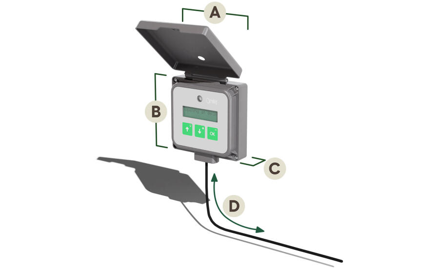 Autodoor wymiary panelu sterowania