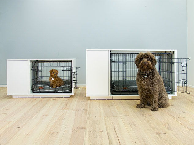 Fido Nook er elegant designet og vil komplementere dit hjem, samtidig med at din hund får sit eget